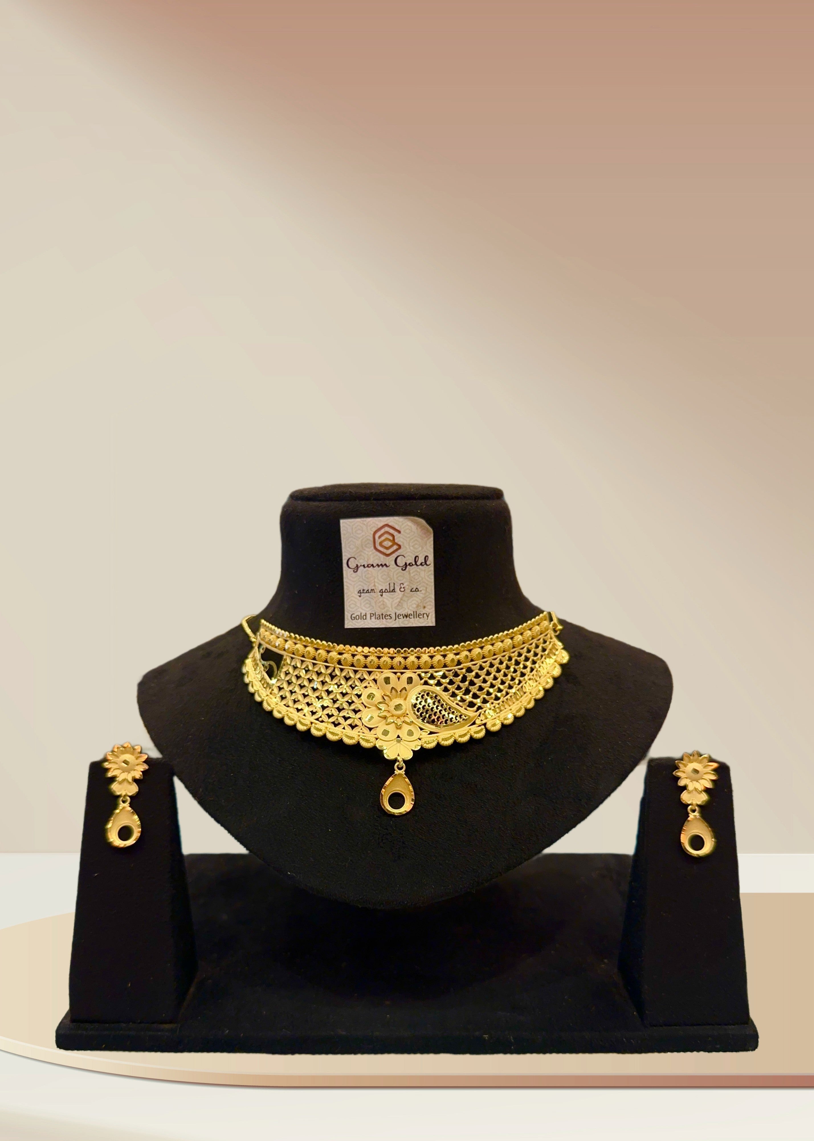 Dubai Gold Plated Chocker