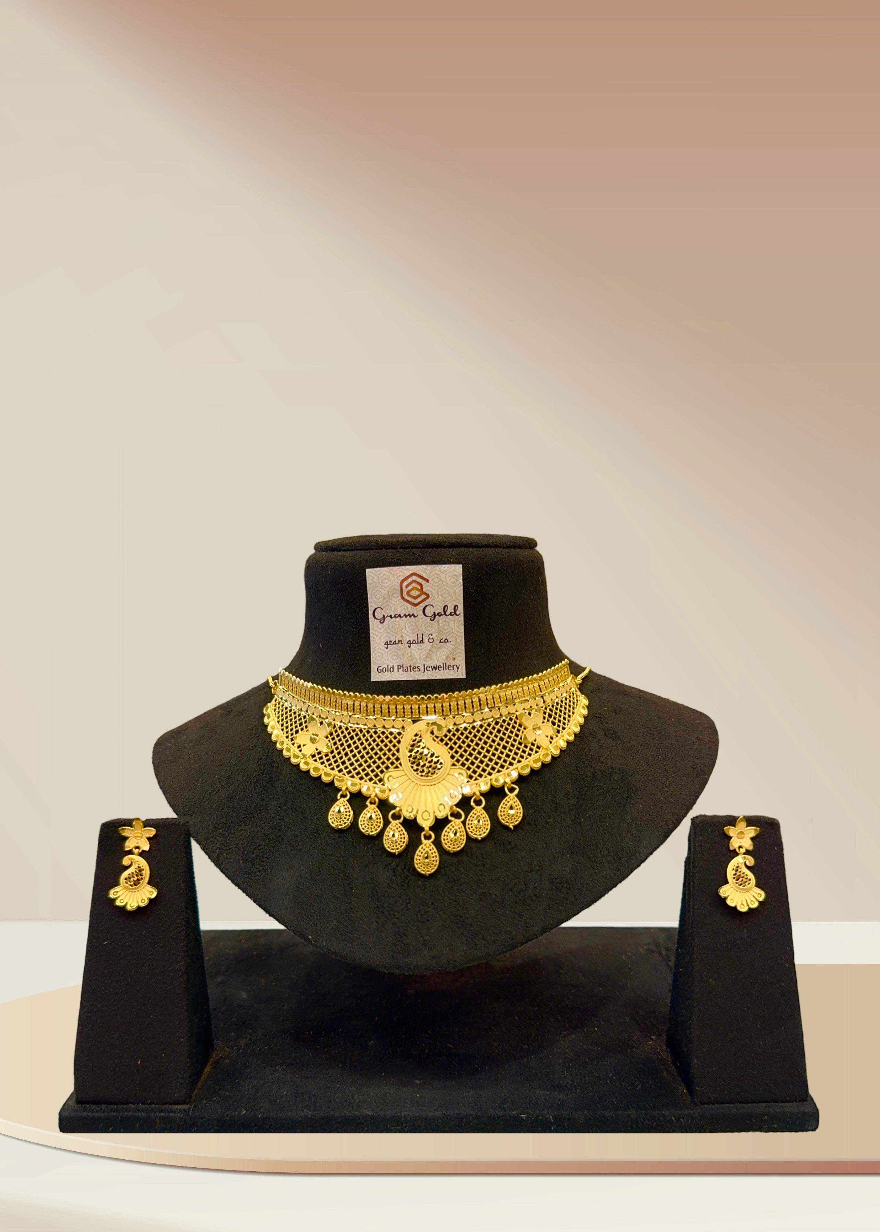 Dubai Gold Plated Chocker