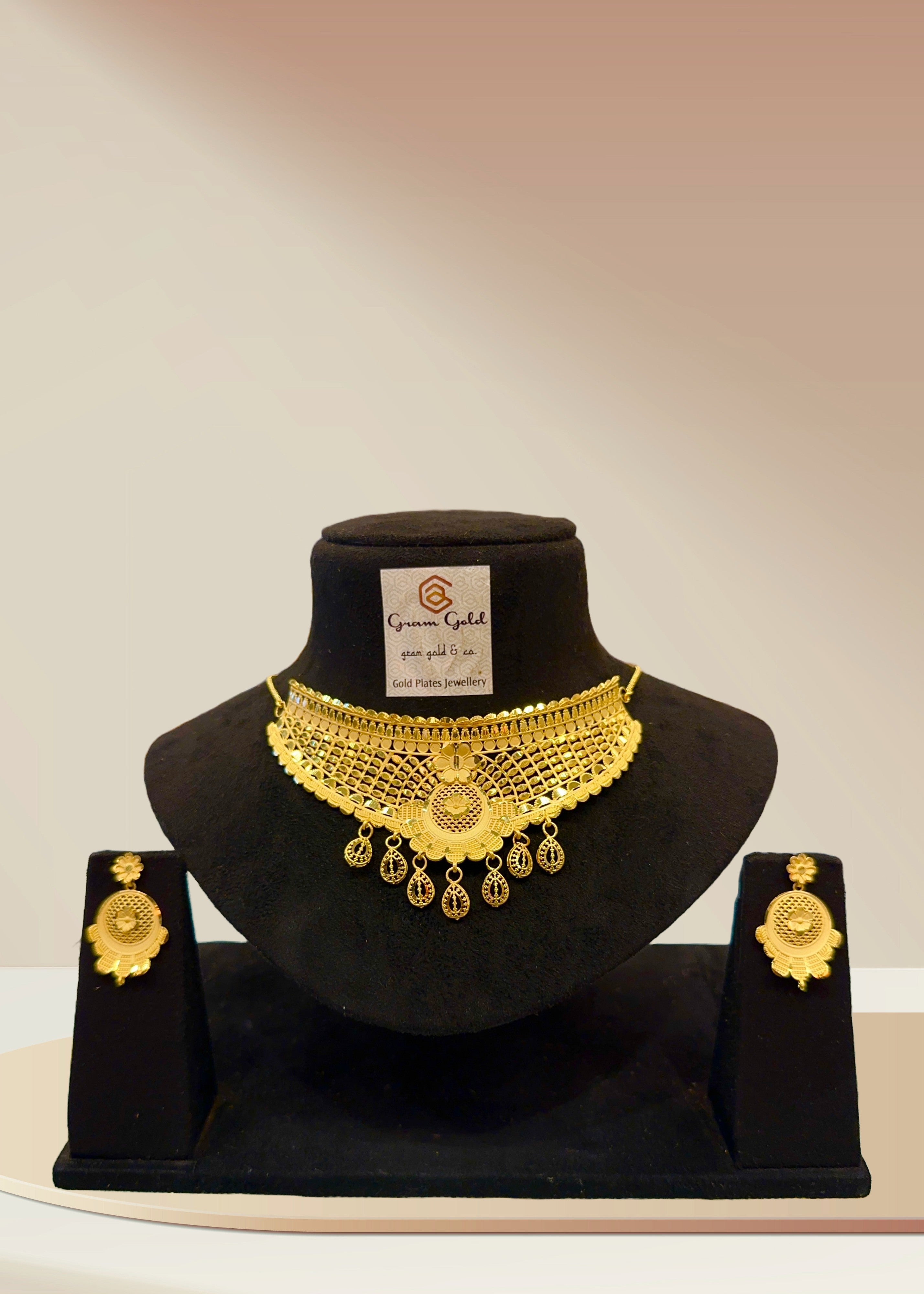 Dubai Gold Plated Chocker