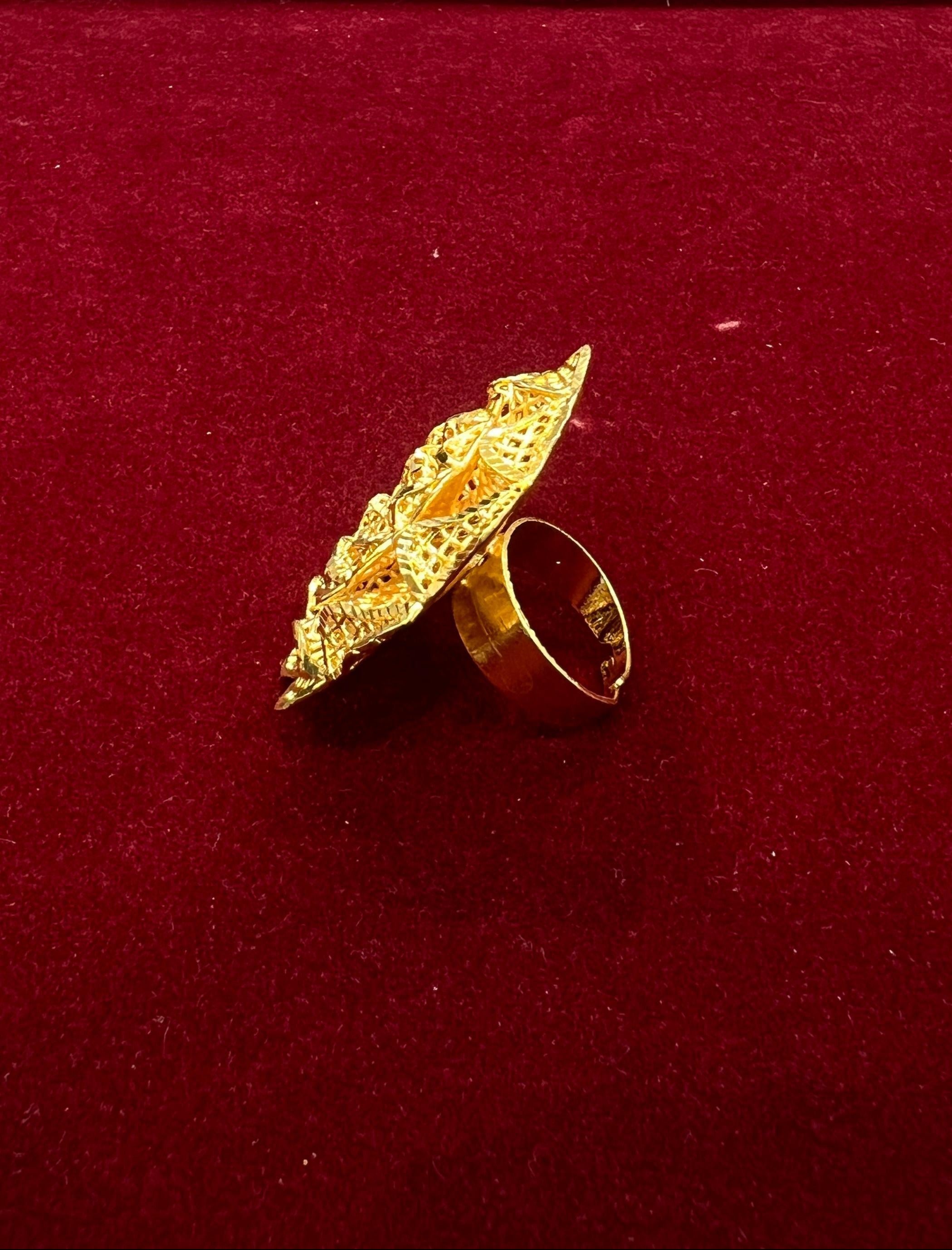 Filigree Ring (Gold plated)