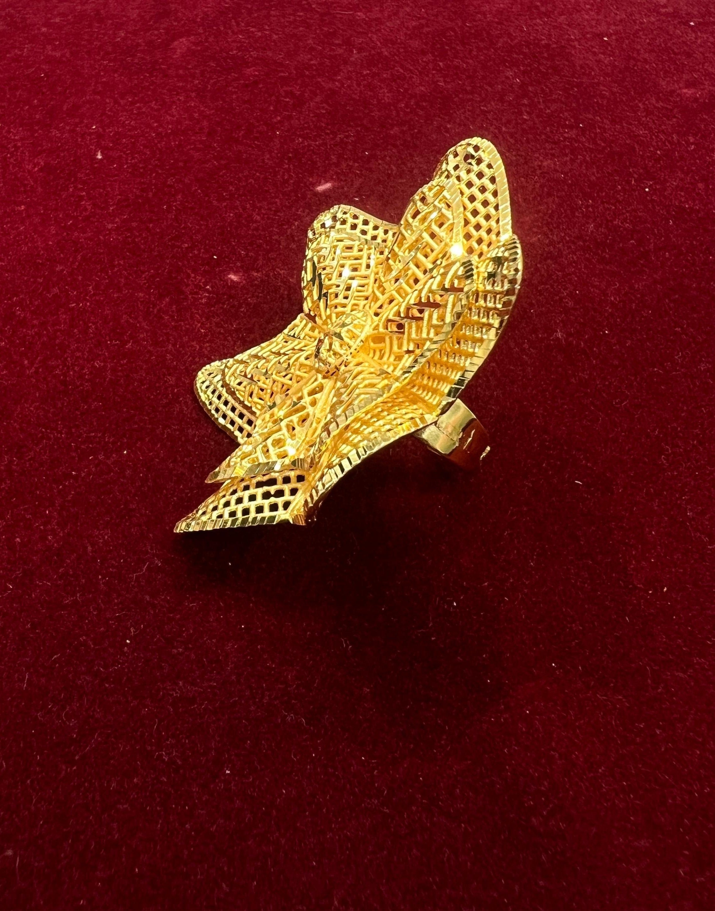 Filigree Ring (Gold plated)